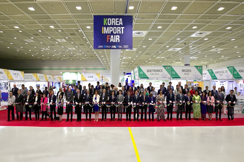 The opening ceremony of the 2023 Korea Import Fair was held successfully. 